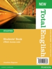 Image for New Total English Starter eText Students&#39; Book Access Card