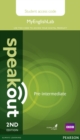 Image for Speakout Pre-Intermediate 2nd Edition MyEnglishLab Student Access Card (Standalone)