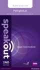 Image for Speakout Upper Intermediate 2nd Edition MyEnglishLab Student Access Card (Standalone)