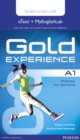 Image for Gold Experience A1 eText &amp; MyEnglishLab Student Access Card