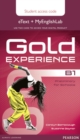 Image for Gold Experience B1 eText &amp; MyEnglishLab Student Access Card