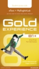 Image for Gold Experience B1+ eText &amp; MyEnglishLab Student Access Card