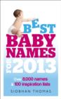 Image for Best baby names for 2013