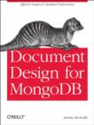 Image for Document design for MongoDB