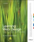 Image for Learning Web design  : a beginner&#39;s guide to HTML, CSS, JavaScript, and web graphics