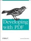 Image for Developing with PDF