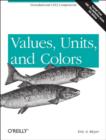 Image for Values, units, and colors