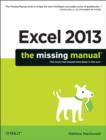 Image for Excel 2013 - The Missing Manual
