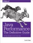 Image for Java performance  : the definitive guide