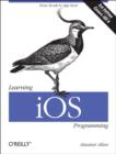 Image for Learning iOS programming  : from Xcode to App Store