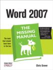 Image for Word 2007: The Missing Manual: The Missing Manual