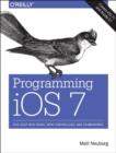 Image for Programming iOS 7
