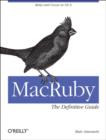 Image for MacRuby: The Definitive Guide