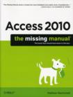 Image for Access 2010: The Missing Manual