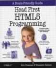 Image for Head First HTML5