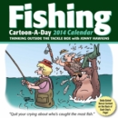 Image for Fishing Cartoon-a-day 2014 Box Calendar