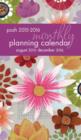 Image for Posh: Painter&#39;s Floral 2015-2016 Monthly Pocket Planning Calendar