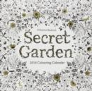 Image for Secret Garden 2016 Wall Calendar : An Inky Treasure Hunt and 2016 Coloring Calendar