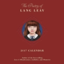 Image for The Poetry of Lang Leav 2017 Wall Calendar