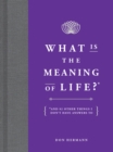 Image for What Is the Meaning of Life?: And 92 Other Things I Don&#39;t Have Answers to
