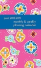 Image for Posh: Pink Patchwork 2018-2019 Monthly/Weekly Planning Calendar