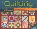 Image for Quilting Block &amp; Pattern-a-Day 2019 Day-to-Day Activity Calendar