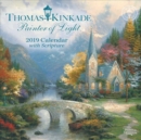 Image for Thomas Kinkade Painter of Light with Scripture 2019 Mini Wall Calendar