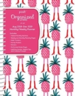 Image for Posh: Organized Living Pineapple A-Go-Go 2018-2019 Monthly/Weekly Planning Calendar