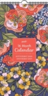 Image for Posh: Folksy Flora 16-Month 2018-2019 Fat Slim Wall Calendar