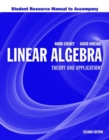 Image for Student Resource Manual To Accompany Linear Algebra: Theory And Application