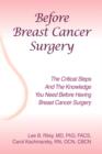 Image for Before Breast Cancer Surgery