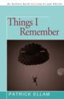 Image for Things I Remember