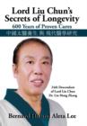 Image for Lord Liu Chun&#39;s Secrets of Longevity : 600 Years of Proven Cures