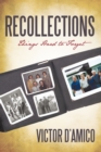 Image for Recollections: Things Hard to Forget