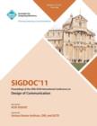 Image for SIGDOC 11 Proceeding of the 29th ACM International Conference on Design of Communications