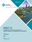 Image for HSCC 13 Proceedings of the 16th International Conference on Hybrid Systems : Computation and Control