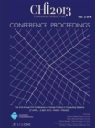 Image for Chi 13 Proceedings of the 31st Annual Chi Conference on Human Factors in Computing Systems V2