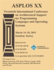 Image for ASPLOS 15 20th International Conference on Architectural Support for Programming Languages and Operating Systems