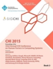 Image for CHI 15 Conference on Human Factor in Computing Systems Vol 3