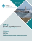 Image for HT 15 26th ACM Conference on Hypertext and Social Media