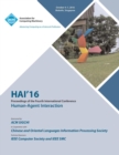 Image for HAI 16 4th International Conference on Human Agent Interaction