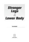 Image for Stronger Legs &amp; Lower Body