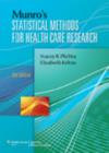 Image for Munro&#39;s statistical methods for health care research