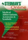 Image for Stedman&#39;s Medical Abbreviations Online