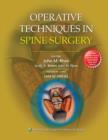 Image for Operative Techniques in Spine Surgery