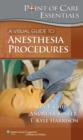 Image for A visual guide to anesthesia procedures