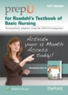 Image for PrepU for Rosdahl&#39;s Textbook of Basic Nursing