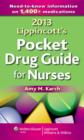 Image for 2013 Lippincott&#39;s pocket nursing drug guide