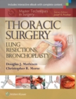 Image for Thoracic surgery  : lung resections, bronchoplasty