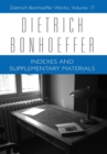 Image for Indexes and Supplementary Materials : Dietrich Bonhoeffer Works, Volume 17